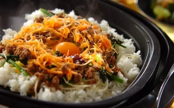 野菜もたっぷり摂れて栄養満点な「ビビンバ」