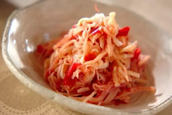 切干し大根の梅ハリハリ