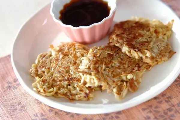 切干し大根のお焼き風