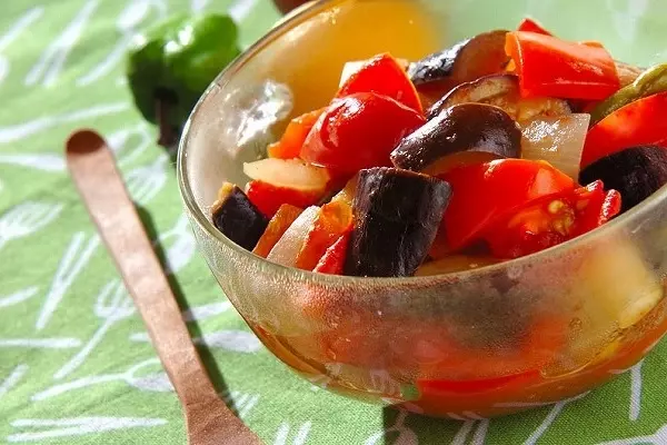 レンジでラタトゥイユ