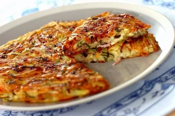 大葉とチーズのトローリガレット