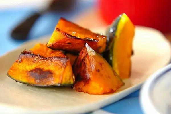 カボチャのクミン炒め