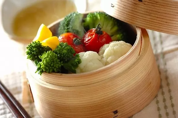 蒸し野菜チーズソース