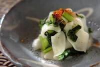 「カブと葉だけ」でできる、あと一品ほしいときの救済副菜【材料１つで完成するおかず】