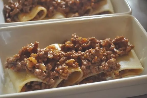 パッケリのラザニア風
