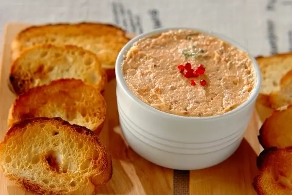 即席！スモークサーモンのパテ