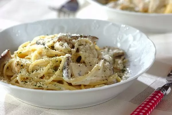 ブルーチーズのパスタ