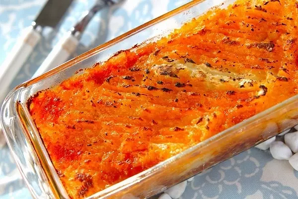 ャガイモのピューレとひき肉のグラタン(アッシパルマンティエ風)