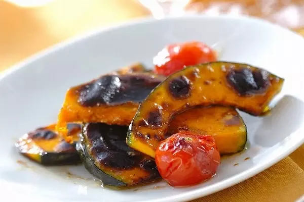 カボチャの焼き浸し