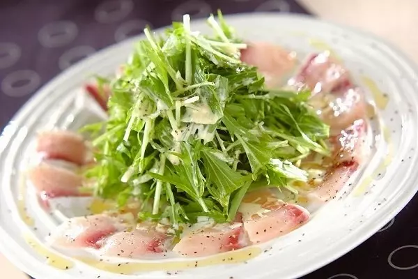 ブリの和風カルパッチョ