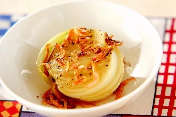 玉ネギのレンジ蒸し