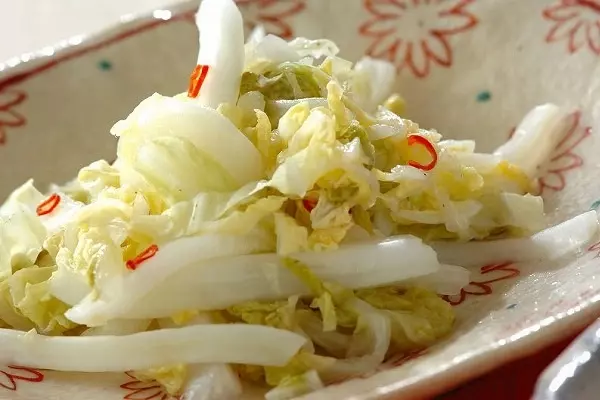 白菜の甘酢漬け