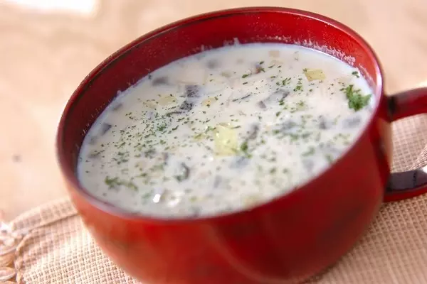 さらさらキノコスープ