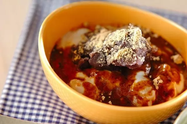 小豆コーヒーヨーグルト