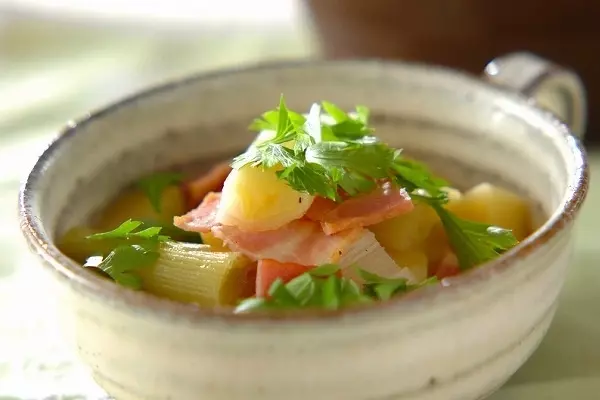 ネギのスープ煮