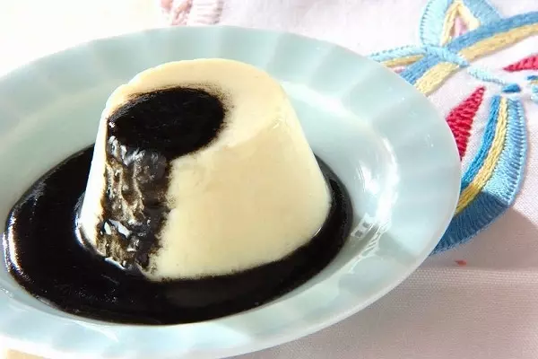 豆乳ゴマプリン