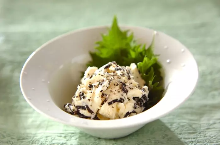 クリームチーズと昆布