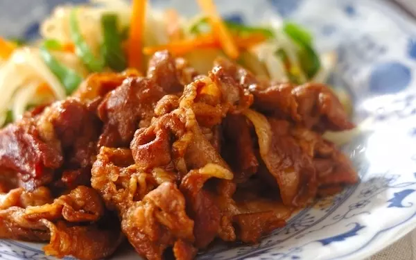 ご飯が進む！　すりおろしニンニクが効いた「豚肉のテンメンジャン炒め」