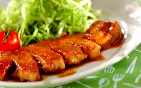 ご飯が止まらない、やわらかお肉で食べやすい「トンテキ」