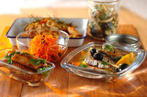 手巻きずしやちらし寿司などお祝いシーンに欠かせないお寿司。いざおうちで作ったものの冷蔵庫で眠りがちですよね。今回は寿司酢を使いきる！アレンジレシピをご紹介します。