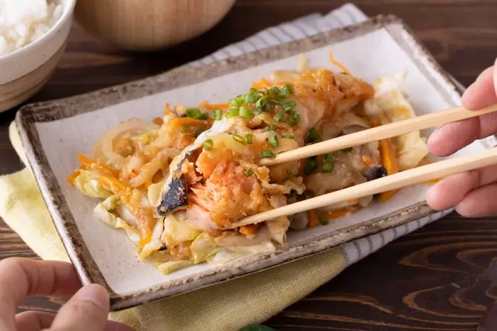 ちゃんちゃん焼き完成③