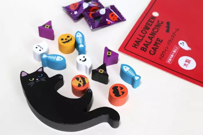 黒猫のハロウィンバランスゲーム