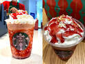 【11/2スタバ新作レポ】「ストロベリー & ベルベット ブラウニー フラペチーノ」はホリデー気分最高潮のキラキラ感