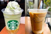 スターバックスのサマーシーズン第1弾スタート大人気フレーバー“メロン”が果肉感をアップして登場！<br />圧倒的なメロン感の『The メロン of メロン フラペチーノ』とフード実食レポ。