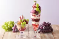 今ならお得なクーポンも！【ジョナサン】秋限定＜2種のぶどう＞を使ったパフェやサンデーは10/25まで