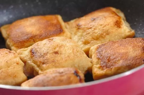 油揚げの肉詰めの作り方3