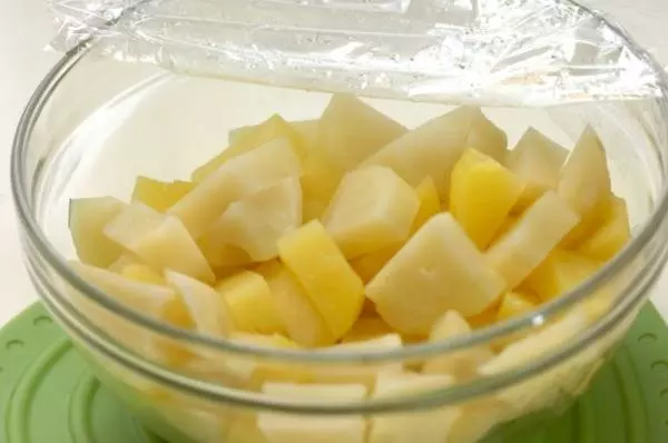 ジャガイモのカレーマヨネーズ焼きの作り方1