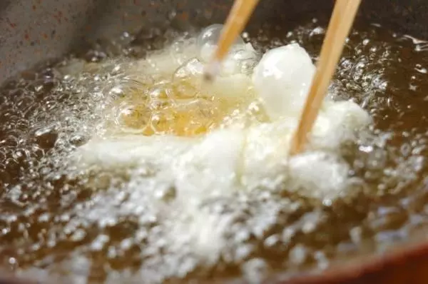 揚げだし卵の作り方2