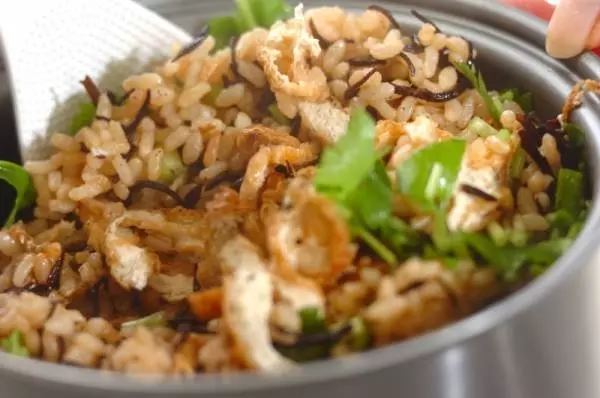 ヒジキの玄米ご飯の作り方2