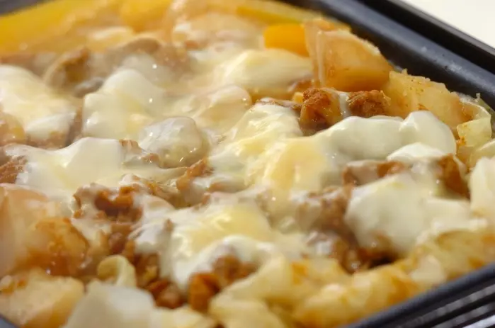 カレーチーズダッカルビの作り方3