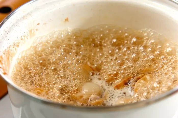 ごはんのお供に!ホタテの佃煮の作り方2