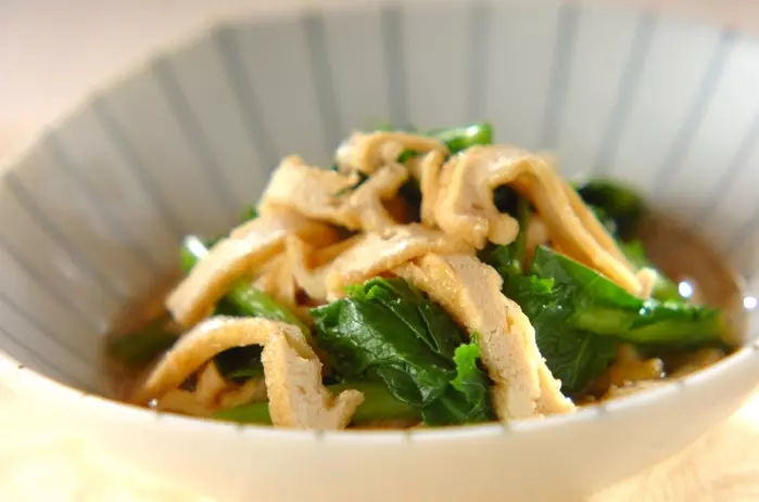 カブの葉のお浸し