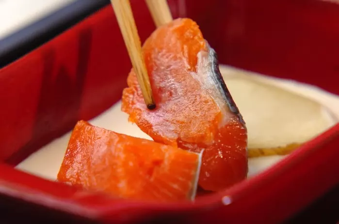 鮭のみそクリームグラタンの作り方1