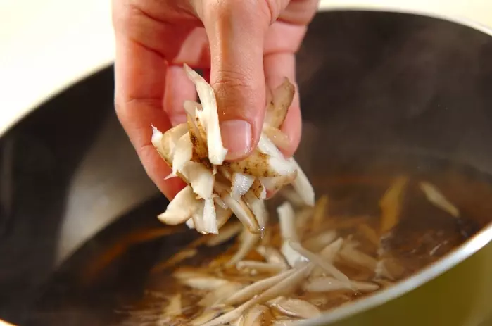 ウナギの卵とじ丼の作り方1