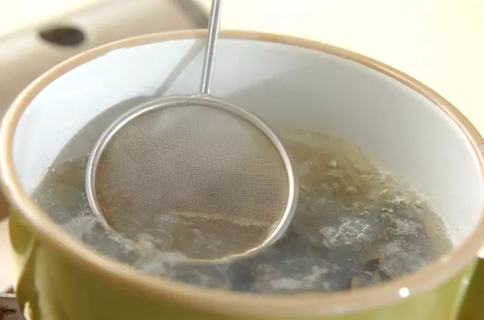 シジミのみそ汁の作り方1