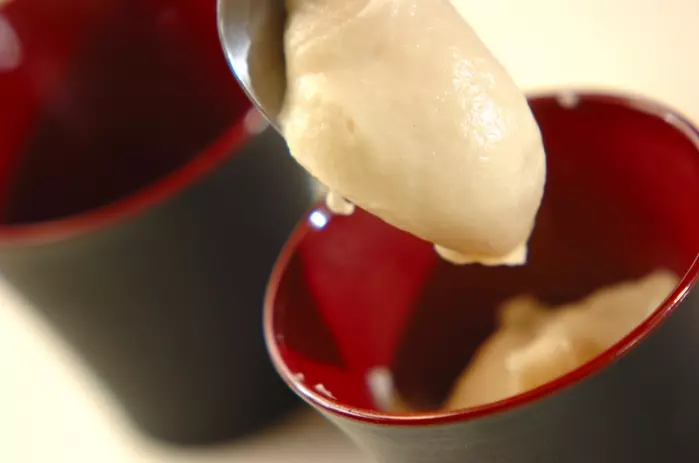 手作り白ゴマ豆腐の作り方2