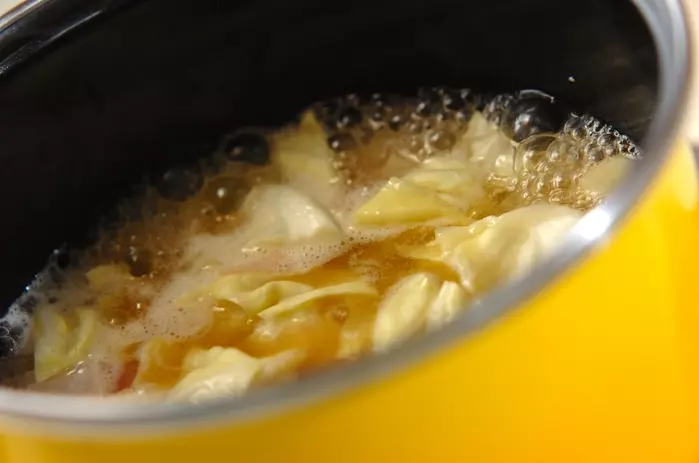 ベジタブルミルクスープの作り方2