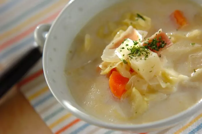 ベジタブルミルクスープ