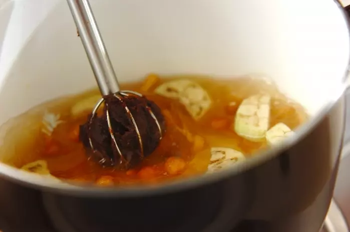 ナスの赤だしの作り方2