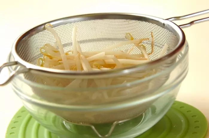 モヤシの中華和えの作り方2