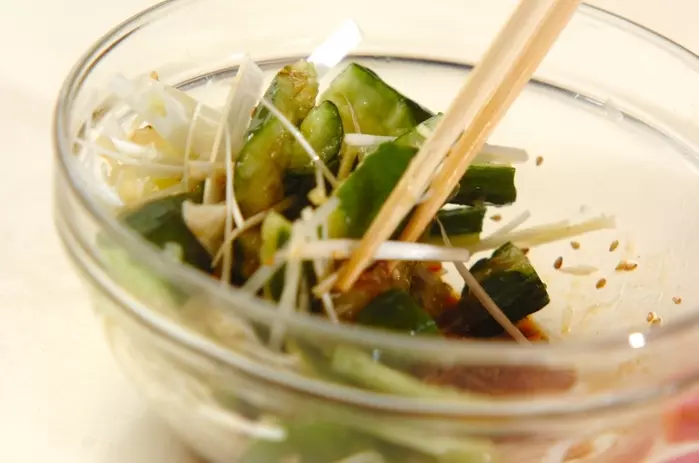 ピリ辛キュウリの作り方1