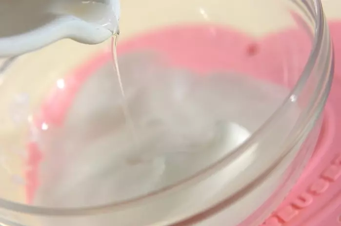 桃のふんわりデザートの作り方2