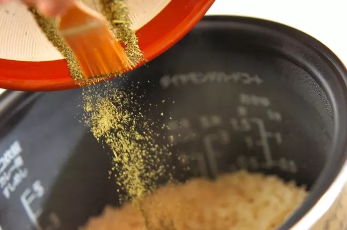 煎茶ご飯の作り方2