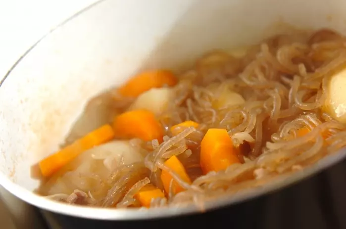 豚肉ジャガの作り方4