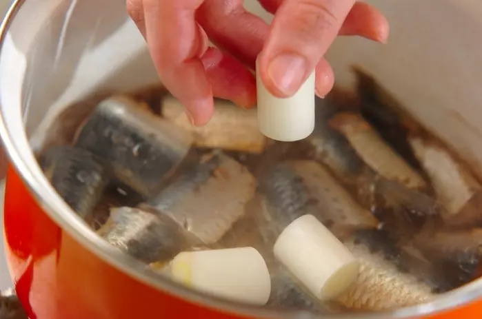 イワシのショウガ煮の作り方2