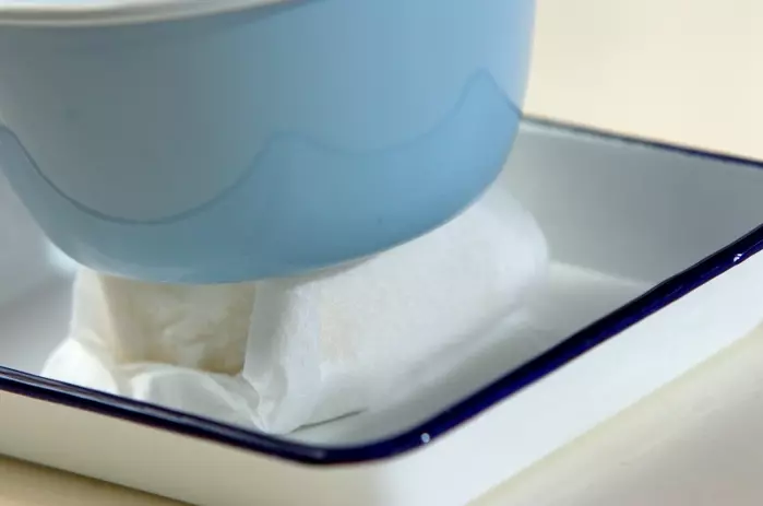 具だくさん炒り豆腐の下準備1